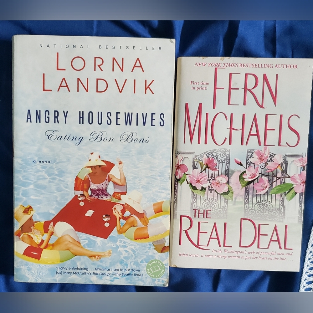 The Real Deal and Angry Housewives Paperback Books